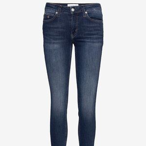 CALVIN KLEIN Women's Mid Rise Skinny Denim Jean Ladies' Size 2/4